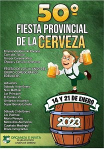 Exquisitos platos en la Fiesta de la Cerveza en Crespo