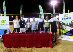 Presentación  del Beach Voley en Cerrito