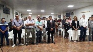 Funcionarios y vecinos acompañaron la asunción