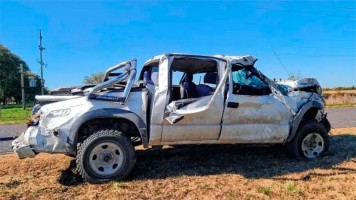 Accidente fatal en María Grande.