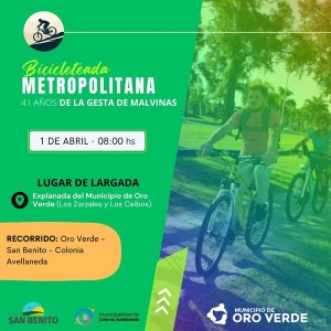 Bicicleteada en Oro Verde