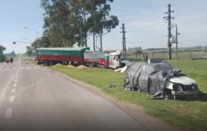 Accidente fatal en Acceso a Crespo