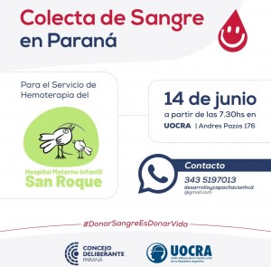 colecta sangre