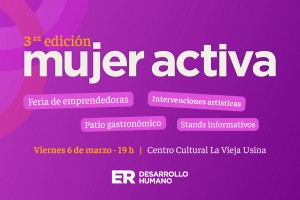 mujer activa