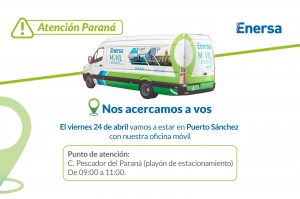 Enersa en Puerto Saìnchez
