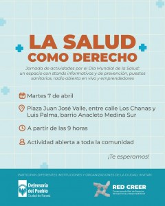Jornada La Salud como Derecho