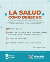 Jornada La Salud como Derecho
